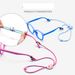 Unisex Children's glasses rope lashing rope non-slip strong fixed strap sports anti-drop ear hook leg set telescopic eye rope_maomaolike.com