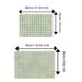 Bathroom Mat Toilet Mat Shower Mat Entrance Rug Absorbent Non-Slip Mat Soft Quick-Dry Machine Washable_maomaolike.com