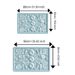 Bathroom Mat Toilet Mat Shower Mat Entrance Rug Absorbent Non-Slip Mat Soft Quick-Dry Machine Washable_maomaolike.com