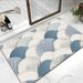 Bathroom Mat Toilet Mat Shower Mat Entrance Rug Absorbent Non-Slip Mat Soft Quick-Dry Machine Washable_maomaolike.com