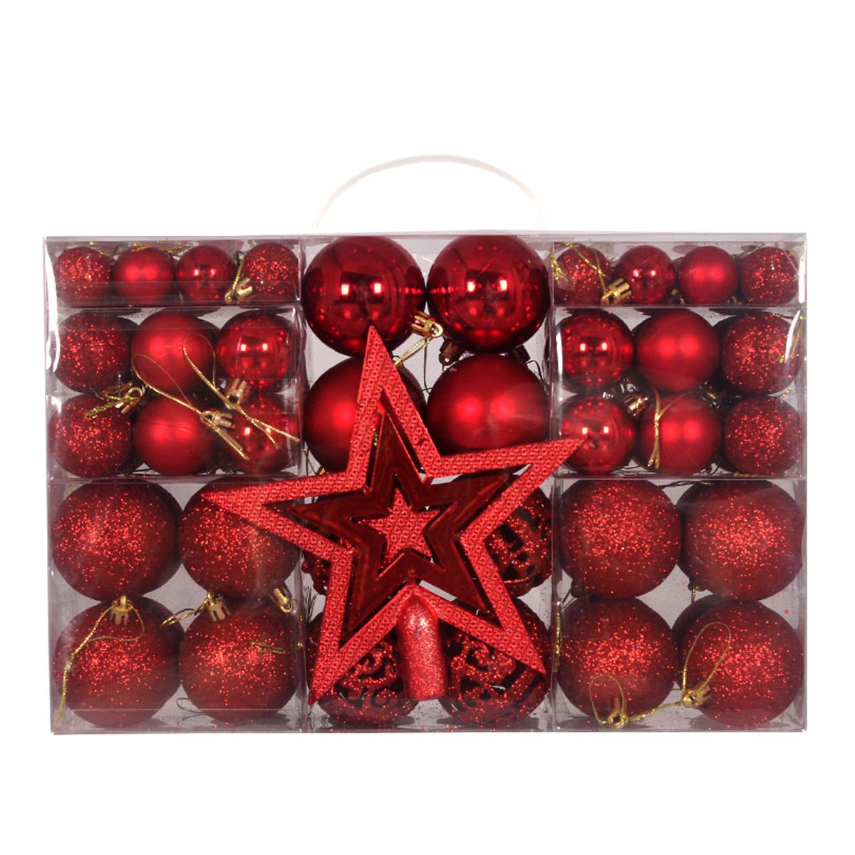 101x Tree Top Star Christmas Ball DIY Craft Hanging Balls Baubles For Thanksgiving Hotel Cafe Party Supplies Tree Decoration,_maomaolike.com