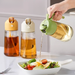 High-end Household Kitchen And Pour Dual-use Edible Pot Glass Two-in-one Spray Oil Bottle_maomaolike.com