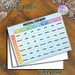 German Modal Verbs Painting Poster, Clear Color-coded Educational Chart Poster, Supports German Language Learning, Suitable For Study Room And_maomaolike.com