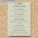 Temple Covenants Painting Poster, Minimalist Typographic Neutral-toned Poster, Clear Religious Covenant Guidelines Display, Ideal For Church Spaces_maomaolike.com