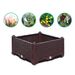 SOGA 80cm Raised Planter Box Vegetable Herb Flower Outdoor Plastic Plants Garden Bed With Legs_maomaolike.com