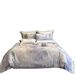 French Romantic Floral Ultra-fine Denier Tencel Cotton Brushed Four-piece Set High-end Skin-friendly Warm Bedding Home Textile Hot_maomaolike.com