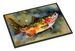 Brook Trout Doormat Front Door Mat Indoor Outdoor Rugs For Entryway, Non Slip Washable Low Pile, 24H X 36W_maomaolike.com