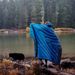 Multifunctional Down Blanket Portable Ultra Light Camping Quilted Fluffy Outdoor Blanket Camping Blanket With Storage_maomaolike.com