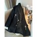 Women's Clothing New high end black suit _maomaolike.com