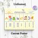 Afternoon Routine Painting Poster, Bright Cartoon-style Daily Schedule Poster, Helps Plan And Track Afternoon Daily Activities, Ideal For Home Spaces_maomaolike.com
