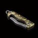 Yellow Dragon Pattern Mini Knife_maomaolike.com