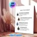 RAIN Technique Mental Health Painting Poster, Soft-toned Minimalist Text Poster, Practical Emotional Regulation Guide, Ideal For Therapy Rooms, Home_maomaolike.com