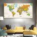 High-definition World Map, Decorative Art Print, Home Décor Artwork, Wall Art Poster, Living Room Sofa Backdrop Decoration, Art Exhibition Piece_maomaolike.com