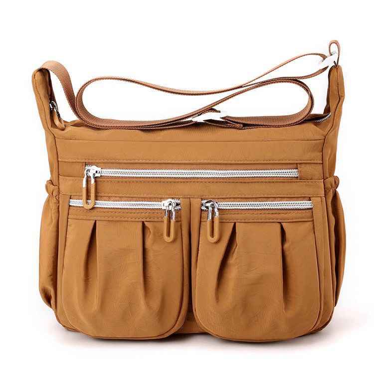 NICOLE & DORIS Women's Cross-body Bags Casual Shoulder Bag Multi Pocket Fashion Satchel Bag Nylon Side Bag_maomaolike.com