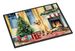 Labrador Retriever Cozy Christmas Doormat Front Door Mat Indoor Outdoor Rugs For Entryway, Non Slip Washable Low Pile, 24H X 36W_maomaolike.com