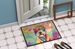 Schnauzer Hippie Dawg Doormat Front Door Mat Indoor Outdoor Rugs For Entryway, Non Slip Washable Low Pile, 24H X 36W_maomaolike.com