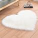 Heart Rug, Gift For Mother's Day, Heart Shaped Rug, Fluffy Rugs, Shag Mats For Bedroom Living Room, Love Coquette Room Decor_maomaolike.com