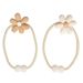 Simple Cartoon Flower Tiebacks No-Drill Buckle Adjustable Curtain Accessories_maomaolike.com