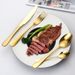 Stainless Steel Western Tableware 16/24 Pieces Of Table Knife Fork And Tea Spoon Set_maomaolike.com