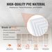 Ceiling Tiles, 12-Pack 24 X 24 In, Drop Ceiling Tiles Premium PVC Sheet, Easy Installation/ Cutting Plastic Glue-up Ceiling Tile, Ceiling Covering For Home/Office Decoration, White Echo Pattern_maomaolike.com