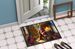 Irish Setter And Santa Claus Doormat Front Door Mat Indoor Outdoor Rugs For Entryway, Non Slip Washable Low Pile, 24H X 36W_maomaolike.com