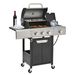 Propane Grill 3 Burner Barbecue Grill Stainless Steel Gas Grill With Side Burner And Cover For Outdoor BBQ, Camping_maomaolike.com