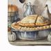 Old English Sheepdog Fall Kitchen Pumpkins Memory Foam Kitchen Mat Machine Washable Anti-Fatigue Mat Cushion Comfort Bath Mat Or Kitchen Rug_maomaolike.com