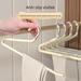 Goose-Shaped Hanger For Home Use, Special Non-Marking Pans Clip, Ani-Slip 2-Shaped Z-Wardrobe Buil-in Sorage_maomaolike.com