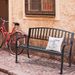 50 Inch Patio Garden Bench Loveseats For Outdoor_maomaolike.com