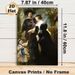 Vintage Aristocratic Family Portrait Painting Poster, Rich-toned Classical Art Poster, Elegant Historical Artwork Ideal For Living Room, Study And_maomaolike.com