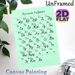 Russian Alphabet Painting Poster, Soft Pastel Dual-style Letter Chart Poster, Practical Visual Tool For Learning Russian Letters, Suitable For Study_maomaolike.com