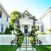 Metal Garden Arch With Gate With Planter W80.71*H97.24 Climbing Plants Support Rose Arch Outdoor Black_maomaolike.com