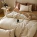 Wholesale Korean Pure Pastoral Style Naked Sleep All-Cotton Embroidered 100-Count Long-Staple Cotton Four-Piece Set_maomaolike.com