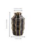 1pc Ceramic Vase With Edge-Accented Design_maomaolike.com