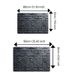 Bathroom Mat Toilet Mat Shower Mat Entrance Rug Absorbent Non-Slip Mat Soft Quick-Dry Machine Washable_maomaolike.com