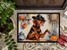 Vizsla Fall Kitchen Pumpkins Doormat Front Door Mat Indoor Outdoor Rugs For Entryway, Non Slip Washable Low Pile, 24H X 36W_maomaolike.com
