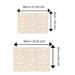 Bathroom Mat Toilet Mat Shower Mat Entrance Rug Absorbent Non-Slip Mat Soft Quick-Dry Machine Washable_maomaolike.com