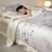 Elegant、Understated 、 Class A New Model 60S Austrian Bed Sheets Lenzing Printed Tencel Four-Piece Set Nordic Light_maomaolike.com