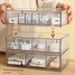 Data Storage Box Divider Organizer Transparent Cable Winder Detachable With Lid Drawer Style Large Capacity_maomaolike.com