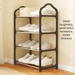 Household Shoe Rack, Multi-functional, Space-saving For The Entryway, Simple Storage Solution, Dust-proof Organizer, Versatile Shelving Unit._maomaolike.com