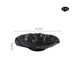 Wrinkled Deep Dish Bowl Japanese Style Tableware Western Salad Ceramic High-End Plate Household 2025 New Model_maomaolike.com