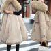 Women's Clothing Mid length parka for women 2024 winter new style thickened loose warm cotton coat large size women's cotton coat_maomaolike.com