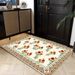 Living Room Rug,Large Rug,Oversized, Gold Leaves Design,Bedroom Rug,Soft And Thick, Machine Washable, Thickened Rug, Bedside Rug,Decorative Indoor Rug_maomaolike.com