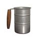 Handle Snowflake Retro Industrial Style Beer Cup 304 Stainless Steel Water Cup Mug Outdoor Camping Cup_maomaolike.com