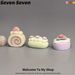Cute Sweet Dessert Dashboard Screen Computer Monitor Decoration Car Interior Healing Cake_maomaolike.com