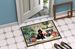 Black Russian Terrier Cozy Christmas Doormat Front Door Mat Indoor Outdoor Rugs For Entryway, Non Slip Washable Low Pile, 24H X 36W_maomaolike.com