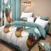9 Piece In A Bag Thick Touch Bed Cover Curtain Set, Upgraded Luxury Bedspread Set, Bamboo Microfiber All Season Bedding-Set For Home, RV Beding, Boys And Girls Gifts With Gift Bag_maomaolike.com