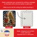 Finnish Spitz And Santa Claus Porcelain Ornament Christmas Tree Hanging Decorations For Home Christmas Holiday, Rectangle, Gift, Multicolor_maomaolike.com