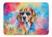 Beagle Hippie Dawg Memory Foam Kitchen Mat Machine Washable Anti-Fatigue Mat Cushion Comfort Bath Mat Or Kitchen Rug_maomaolike.com