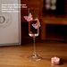 Crystal Champagne Glass Sparkling Wine Tall Glass Red Wine Glass Female High Beauty Wine Glass Pair Cocktail Glass_maomaolike.com